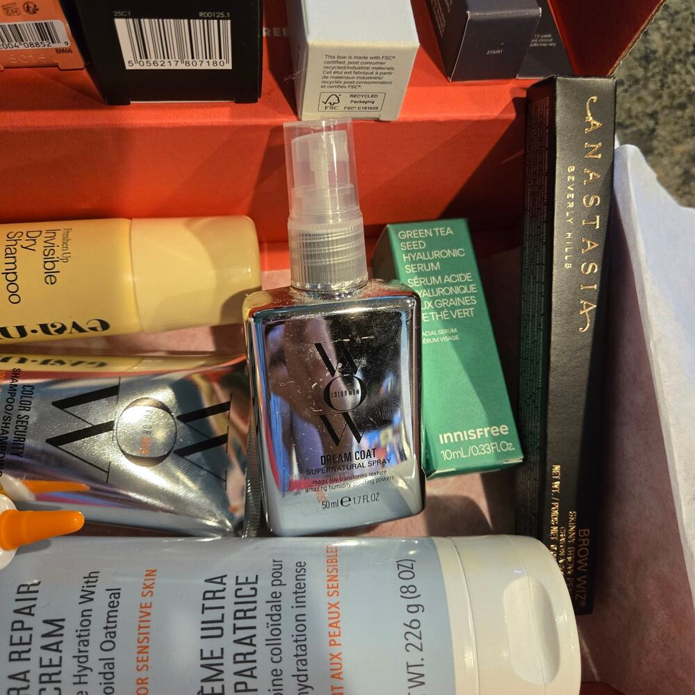 Allure Beauty Box Bundle Sephora Makeup Skincare Haircare Benefit Naked Sunday - Picture 5 of 6